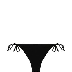 Bondeye Black Anisha Tie Textured Bikini Bottoms