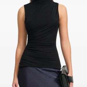 MARCELLA Black Amila Top