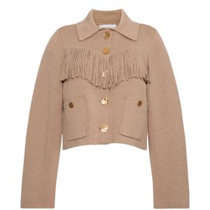 Cara Cara Natural Olympia Fringed Boxy Jacket