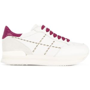 Hogan Contrast Detail Sneakers ホワイト