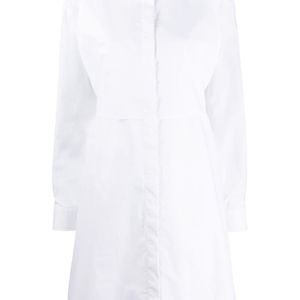 Robe-chemise ceinturée MM6 by Maison Martin Margiela en coloris Blanc