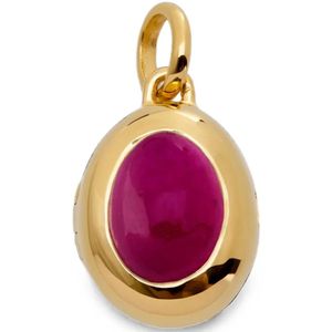 Monica Vinader Pink July Locket