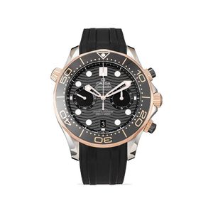 Reloj Seamaster Diver 300m Chronograph de 44mm 2020 sin uso Omega de hombre de color Negro