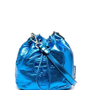 Karl Lagerfeld K/ikonik バケットバッグ ブルー