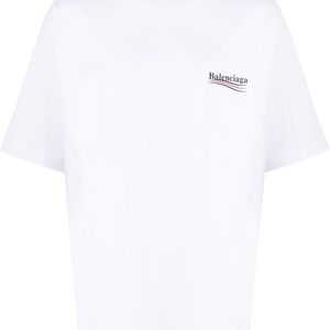 メンズ Balenciaga コットンジャージーtシャツ ホワイト