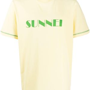 メンズ Sunnei ロゴ Tシャツ