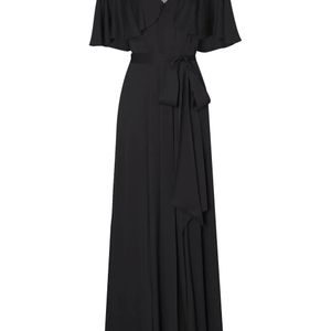 Temperley London Black Nina Maxi Dress