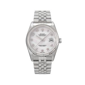 Rolex Datejust Horloge in het Wit
