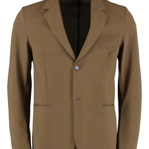 THE (Alphabet) Green Two-Button Blazer for men