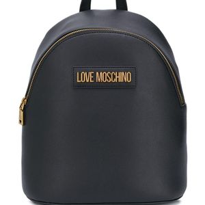 Love Moschino ロゴ バックパック ブラック