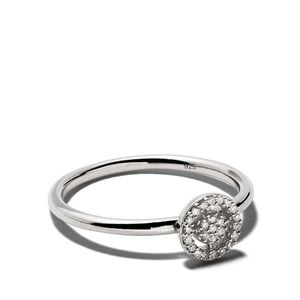 Astley Clarke Mini 'icon Aura' Diamond Ring in het Metallic