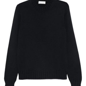 FILIPPO DE LAURENTIIS Black Crew-Neck Sweater for men