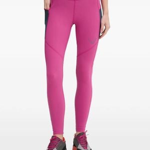 Dynafit Pink Ultra Logo-Print Leggins