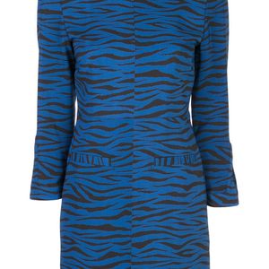 A.L.C. タイガープリント ドレス ブルー