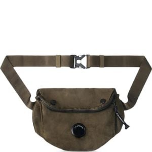 C P Company Green Lens-Detail Belt Bag for men