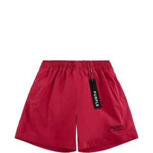 Purple Brand Red All Around Shorts for men