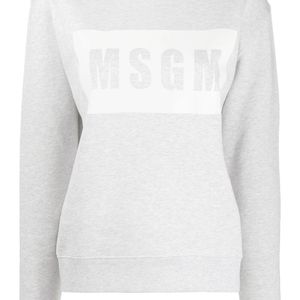 MSGM ロゴ スウェットシャツ