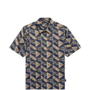 Patagonia Grey Patterned Short-Sleeve Shirt for men
