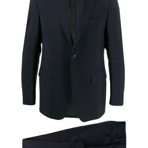 メンズ Canali ツーピース スーツ ブルー