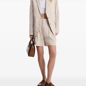 MICHAEL Michael Kors Natural Linen Blazer