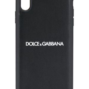 メンズ Dolce & Gabbana ロゴ Iphone Xs Max ケース ブラック