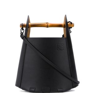 Loewe Bucket-tas Met Logopatch in het Zwart