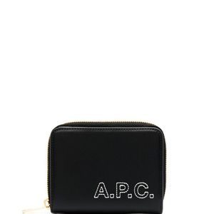 A.P.C. ファスナー財布 ブラック