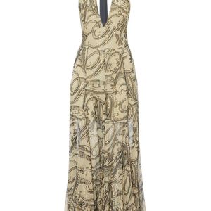 Temperley London Metallic Silvana Maxi Dress