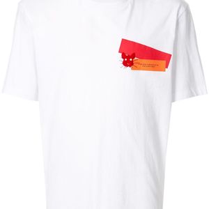 メンズ Calvin Klein スローガン Tシャツ ホワイト