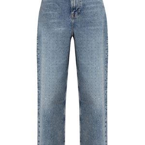 Samsøe & Samsøe Blue Wide-Leg Jeans