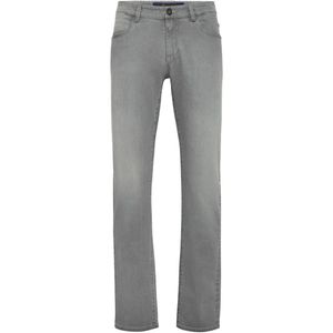 Billionaire Grey Pantalon Brodé À Coupe Cinq Poches for men