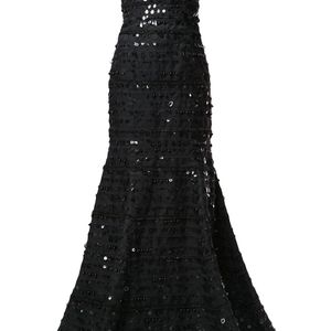 Carolina Herrera ストラップレス ドレス ブラック