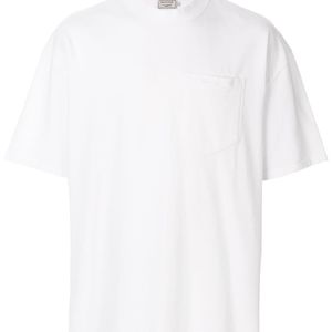 メンズ Maison Kitsuné チェストポケット Tシャツ ホワイト