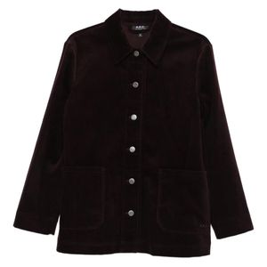 A.P.C. Black Corduroy Jacket