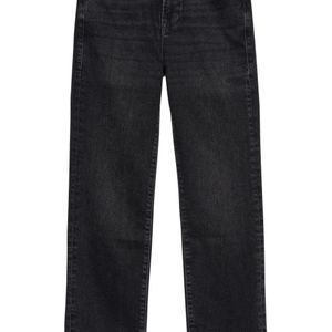 FRAME Blue Le High Straight Jeans