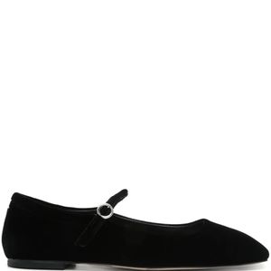 Aeyde Black Uma Mary Jane Ballet Flats