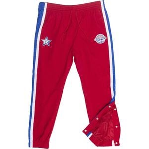 Mitchell & Ness Red Elasticated Drawstring Shorts for men