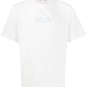 メンズ Golden Goose Deluxe Brand ロゴ Tシャツ ホワイト