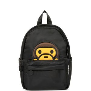*BABY MILO® STORE BY *A BATHING APE® Black Baby Milo Appliqué Backpack