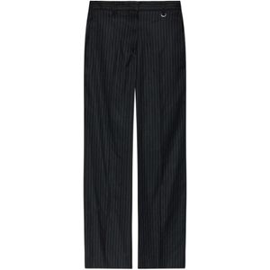 Isabel Marant Black Noanda Pinstriped Trousers