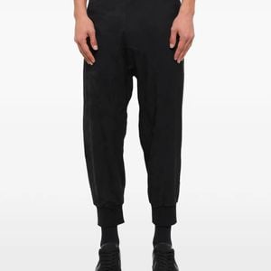 Neil Barrett Black Camouflage-Pattern Track Pants for men