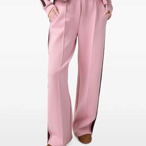Guess Pink Side-Stripe Talitha Track Pants