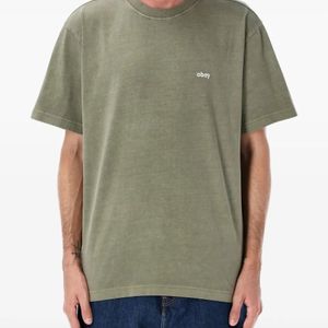 Obey Green Logo T-Shirt for men