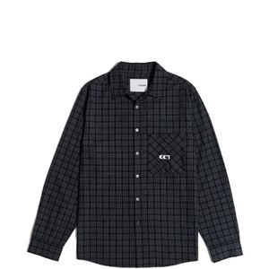 CIARAN Blue Cc1 Grid Check Shirt