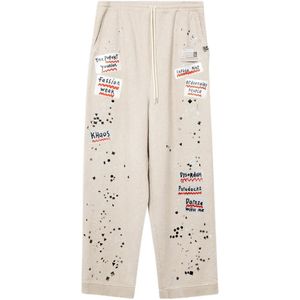 Maison Mihara Yasuhiro White Embellished Track Pants for men
