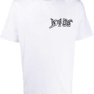 メンズ DIESEL K4os プリント Tシャツ ホワイト
