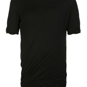メンズ Rick Owens シャーリング Tシャツ ブラック