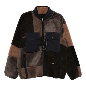 And Wander Black Patchwork Jacket for men