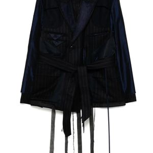 Midorikawa Black Panelled Jacket