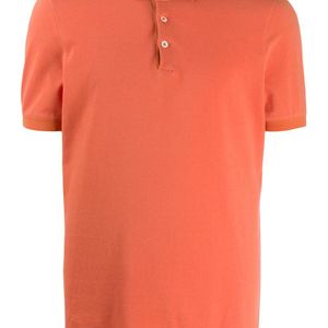 メンズ Brunello Cucinelli ポロシャツ オレンジ